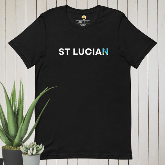 "I Am" Collection - Black Edition Unisex T-shirt | ST LUCIAN