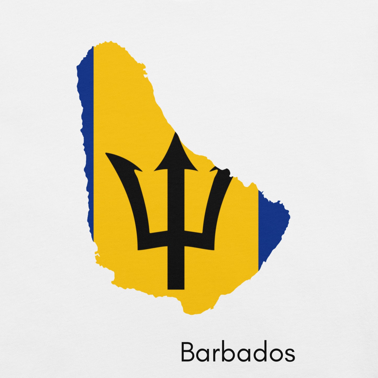 Home Pride Collection Unisex t-shirt | BARBADOS